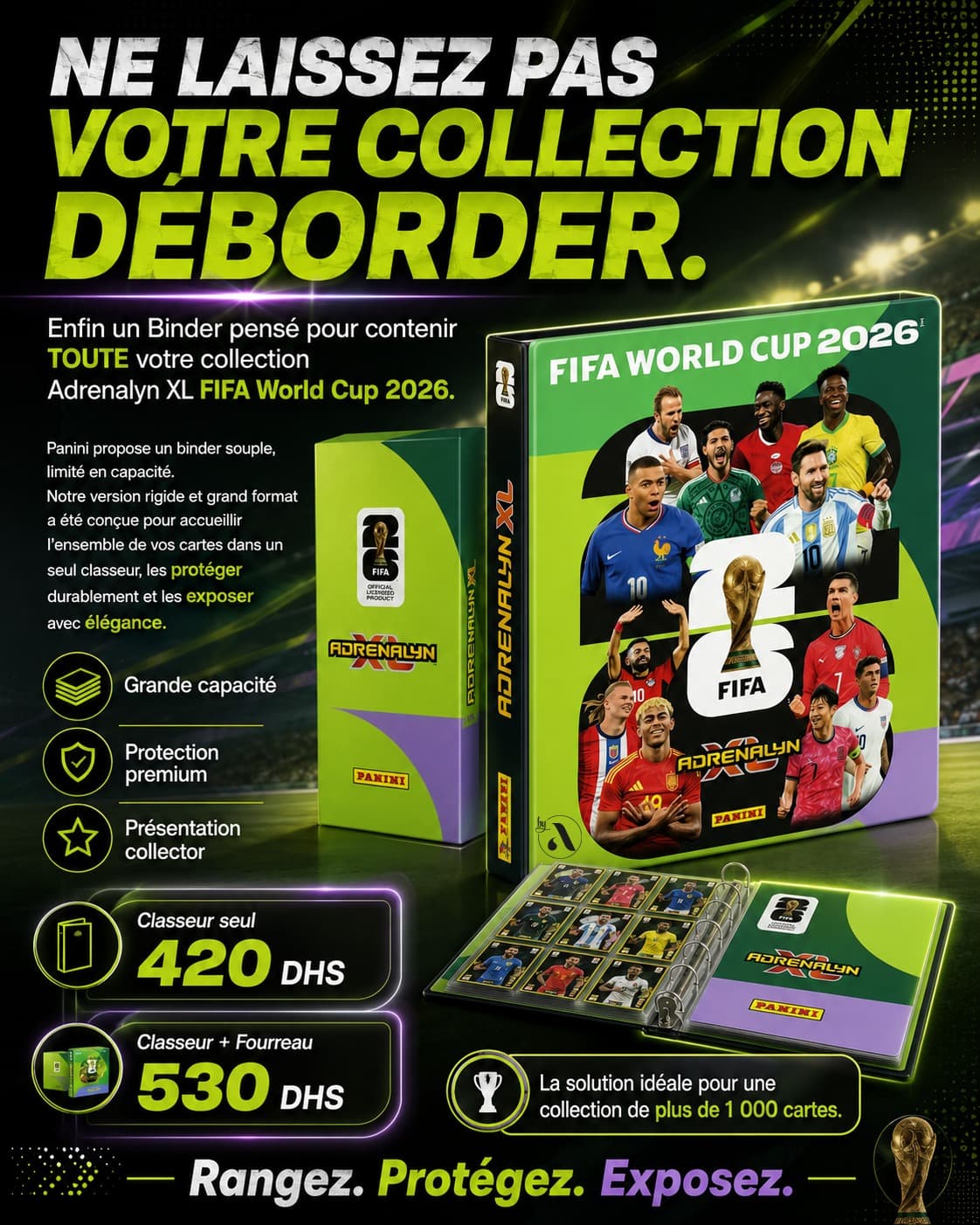 Binder Adrenalyn XL FIFA World Cup 2026